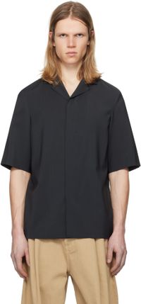 Barena Gray Atila Tropical Shirt