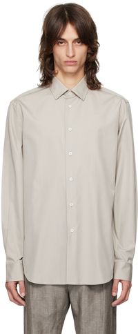 Paul Smith Taupe Tailored Shirt