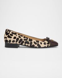 VLogo Valet Du Roi Pony Hair Ballerina Flats