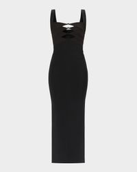 The Alessia Cutout Bodycon Ankle Gown
