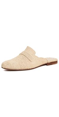 Carrie Forbes Tapa Mules Natural 36