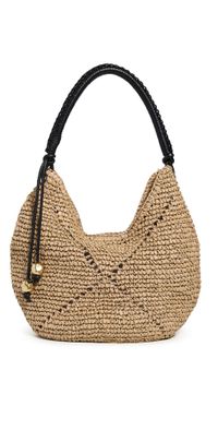 Madewell Seasonal Eyelet Large Pouchette Natural Multi One Size