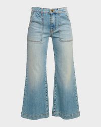 Clifford Cropped Wide-Leg Jeans
