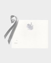 Silver Frog Gift Tags - Set Of 8