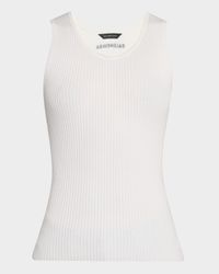 Cotton Rib Tank Top