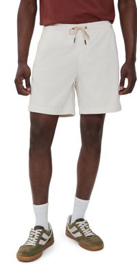Fair Harbor The Wilder Stretch Corduroy Shorts 7 Stone L