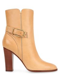 Women's Viv 95MM Leather Boots - Natural - Size 7