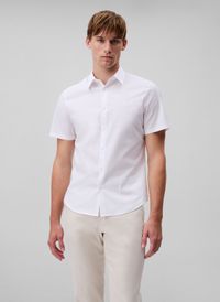 Calvin Klein - Chemise en coton mélangé - Taille XL - Blanc