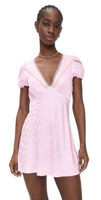 LoveShackFancy Sylara Dress Orchid Ice XS
