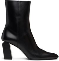 Alexander Wang Bottines Toni 85 noires en cuir