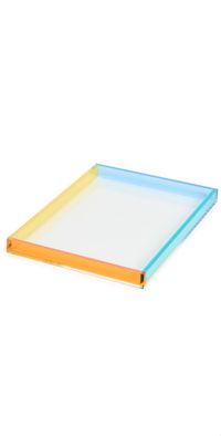 Tizo Design Lucite Tray Multi One Size