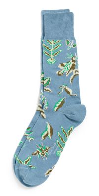 Paul Smith Bohemia Socks Turquoise One Size