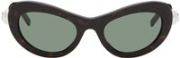 Givenchy Brown 4G Pearl Sunglasses