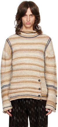 Kiko Kostadinov Beige Scarpitta Turtleneck