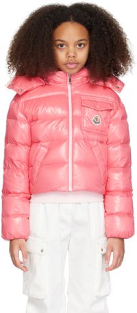 Moncler Enfant Kids Pink Andro Down Jacket