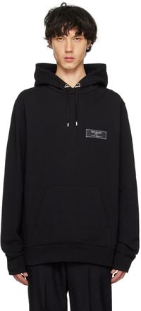 Balmain Black Patch Hoodie