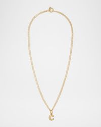 The Puffy Initial Necklace