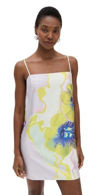MISA Maxine Dress Marble Flora L