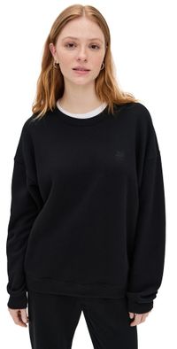 Éterne Oversized Crewneck Sweatshirt Black S