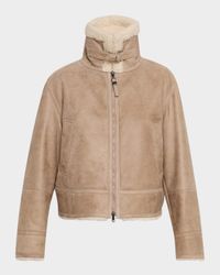 Vintage Shearling and Suede Jacket