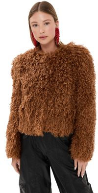 Isabel Marant Faustine Coat Cinnamon 40