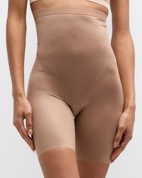 SPANXshape Invisible Open-Bust Mid-Thigh Bodysuit