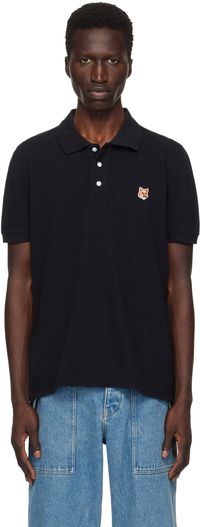 Maison Kitsuné Black Fox Head Polo