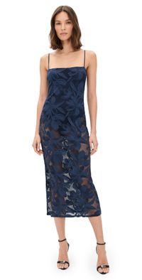 AFRM Marsaille Dress Black Iris XL