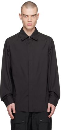 Balmain Black Button Shirt