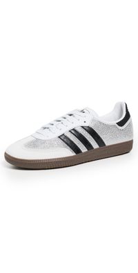 adidas Samba Og W Sneakers Crystal Wh/Core Wh/Silver Met 8