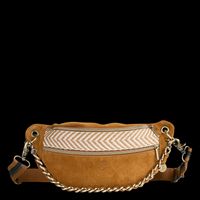Mila Louise - Sac banane en cuir - Taille Unique - Marron