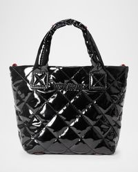 Metro Deluxe Petite Patent Tote Bag