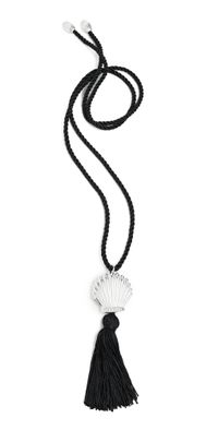 Julietta Eze Necklace Black/Silver One Size