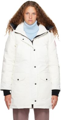 Canada Goose White Trillium Down Jacket