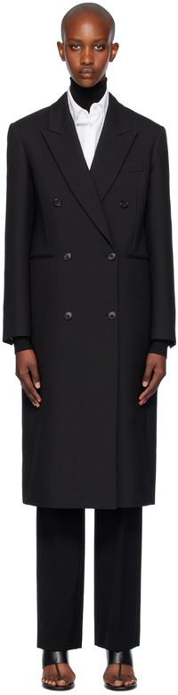The Row Black Sand Coat