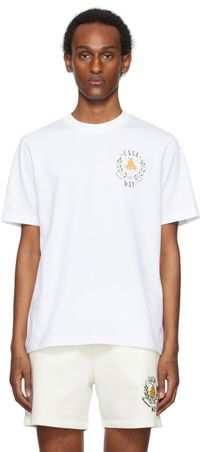 Casablanca T-shirt 'Casa Way' blanc