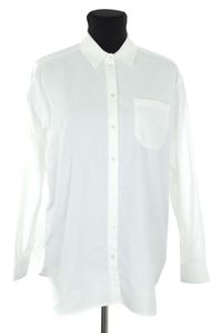 Sezane - Seconde Main - Chemise en coton - Taille S - Blanc