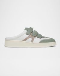 Reagan Leather Mule Sneakers