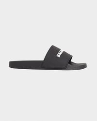 Men's Logo Pool Slide Sandals