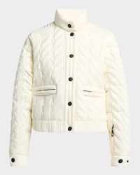 Anaga Quilted Down Ski Jacket