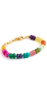 Elizabeth Cole Hattie Bracelet Rainbow One Size