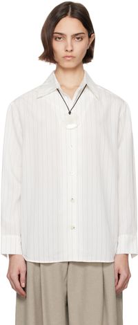 Nanushka White Fryda Shirt