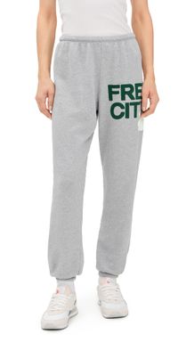 FREECITY Freecity Large Heather Sweatpants Heather Army S