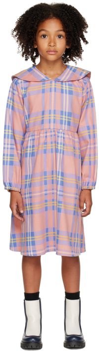 Mini Rodini Kids Pink Sailor Dress
