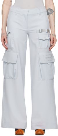 Off-White Gray Toybox Trousers