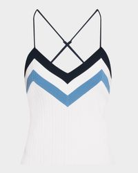 Baez Stripe Knit Tank Top