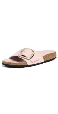 Birkenstock Madrid Big Buckle High Shine Sandals Light Rose 41