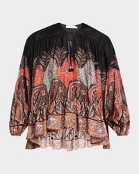 Rhiannon Ruffle Billow Blouse