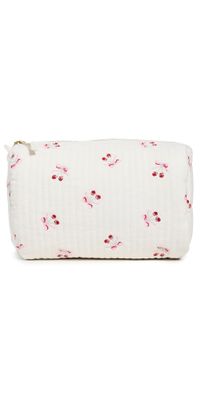 LoveShackFancy Octavia Pouch Optic White One Size