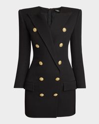 Double-Breasted Mini Dress